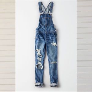 American Eagle Tomgirl Overall Size S